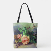 Tote Bag Roses anciennes (Dos)