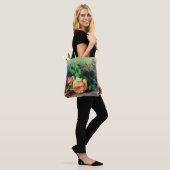 Tote Bag Roses anciennes (Sur le modèle)