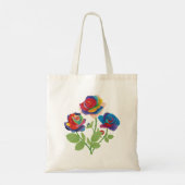 Tote Bag Roses arc-en-ciel (Dos)