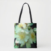 Tote Bag Roses blancs retors (Devant)