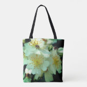 Tote Bag Roses blancs retors (Dos)
