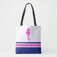 Roses chaudes et rayures de marine Cheval de mer N