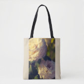 Tote Bag Roses dans un jardin de printemps (Devant)