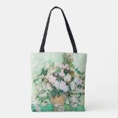 Tote Bag Roses de Still Life dans un vase par Vincent van G (Dos)