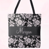 Tote Bag Roses Délicates Douces