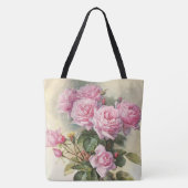 Tote Bag Roses et beaux-arts de Bumblebees Paul de Longpre (Dos)