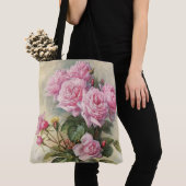 Tote Bag Roses et beaux-arts de Bumblebees Paul de Longpre (De près)