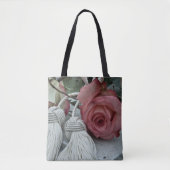 Tote Bag Roses Et Tassels (Devant)