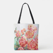 Tote Bag Roses Fourre-tout (Dos)