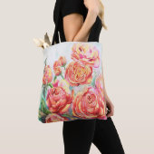 Tote Bag Roses Fourre-tout (De près)