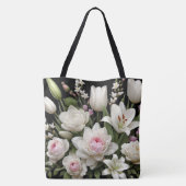 Tote Bag Roses lys (Dos)