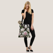 Tote Bag Roses lys (Sur le modèle)