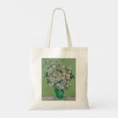 Tote Bag Roses painting by Vincent Van Gogh 1890 (Dos)