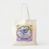 Tote Bag Roses papillons (Devant)