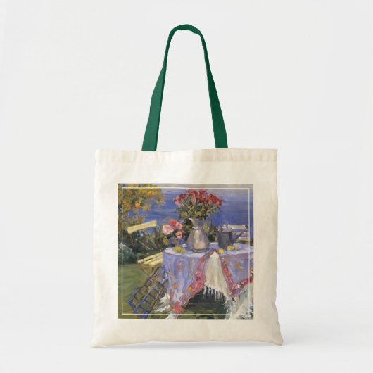 Tote Bag Roses par la mer (Devant)