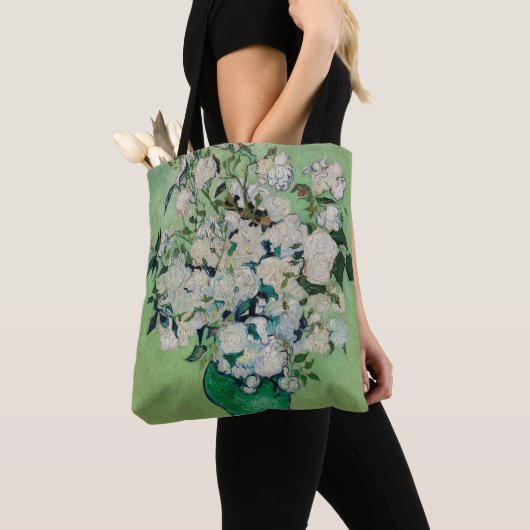 Tote Bag Roses par Vincent Van Gogh (De près)