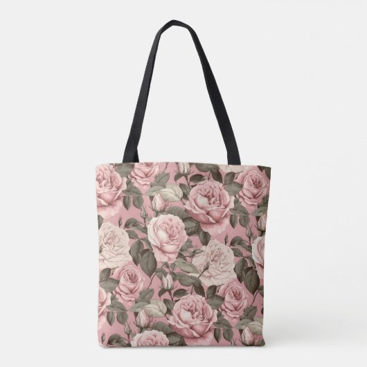 Tote Bag Roses roses (Dos)