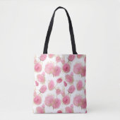 Tote Bag Roses roses (Devant)