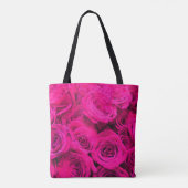 Tote Bag Roses roses rose fleurs rose rose rose floral rose (Dos)