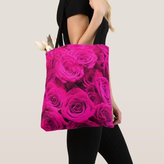 Tote Bag Roses roses rose fleurs rose rose rose floral rose (De près)