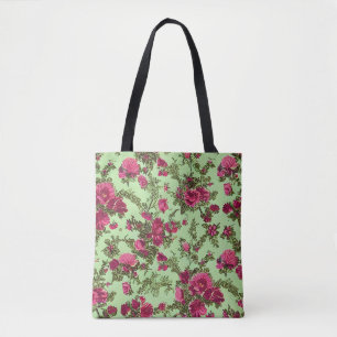 Tote Bag Roses roses victoriennes