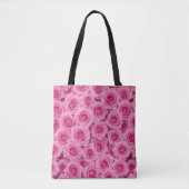 Tote Bag Roses roses vives (Devant)