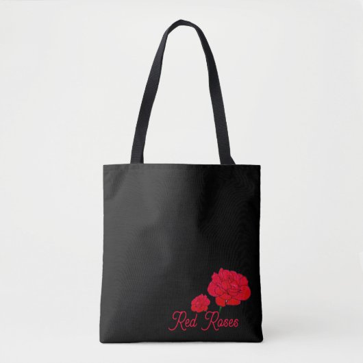 Tote Bag Roses rouges (Devant)