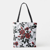 Tote Bag Roses rouges. (Dos)