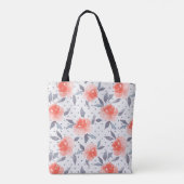 Tote Bag Roses rouges (Dos)
