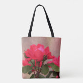 Tote Bag Roses rouges (Dos)