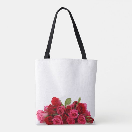 Tote Bag Roses rouges (Dos)
