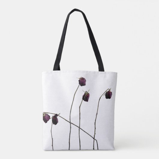 Tote Bag Roses rouges (Dos)