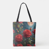 Tote Bag Roses Rouges (Dos)