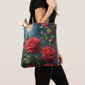 Tote Bag Roses Rouges (De près)