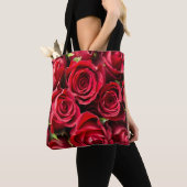 Tote Bag Roses rouges (De près)