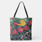 Tote Bag Roses rouges Roses rouges (Dos)