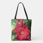 Tote Bag Roses rouges simples, 2 images (Dos)