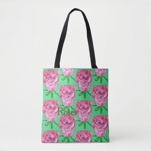 Tote Bag Roses Vierges (Devant)