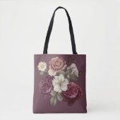 Tote Bag Roses vintages (Devant)