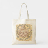 Tote Bag Roses vintages Cherub Angel (Dos)