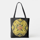 Tote Bag Rosette architecturale antique n° 3 (Dos)