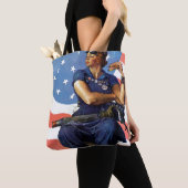 Tote Bag Rosie la riveteuse (De près)
