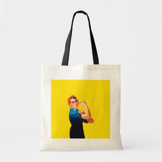 Tote Bag Rosie le chiffre rétro style de rivoir (Devant)