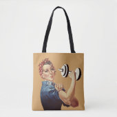 Tote Bag Rosie le poussoir de puissance (Devant)