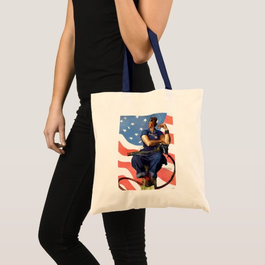 Tote Bag "Rosie le Riveter" (Devant (produit))