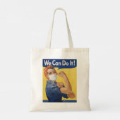Tote Bag Rosie le Riveter avec le masque chirurgical (Dos)