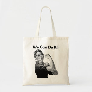 Tote Bag Rosie Le Riveter On Peut Le Faire