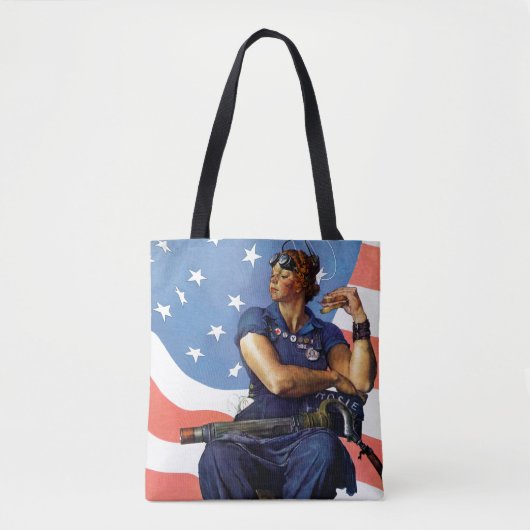 Tote Bag "Rosie le rivoir " (Devant)
