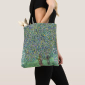 Tote Bag Rosiers Sous Les Arbres, Gustav Klimt (De près)