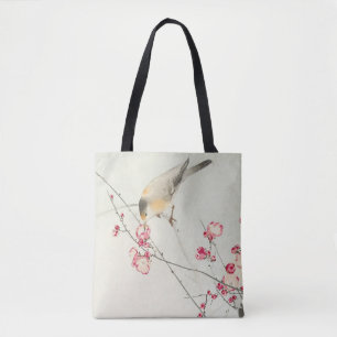 Tote Bag Rossignol sur branche en fleurs par Ohara Koson